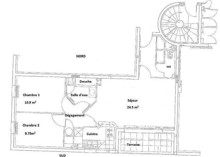 펜션 Les Terrasses De Chateaubriand *